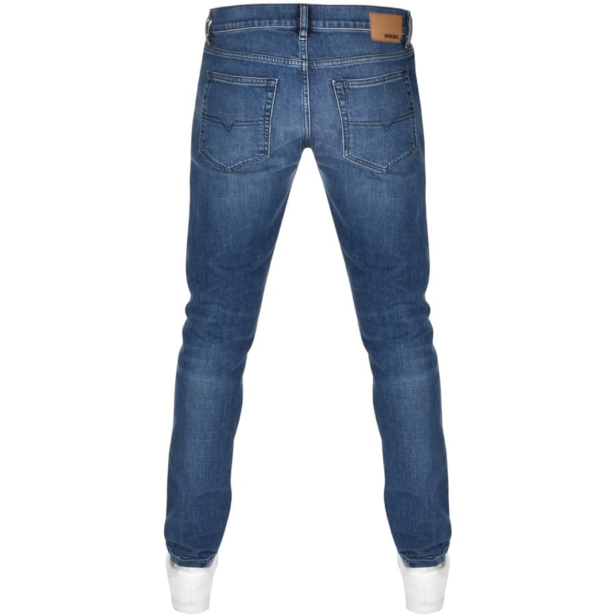 Alternative Image for ProductDiesel D Luster Slim Fit Jeans Blue2